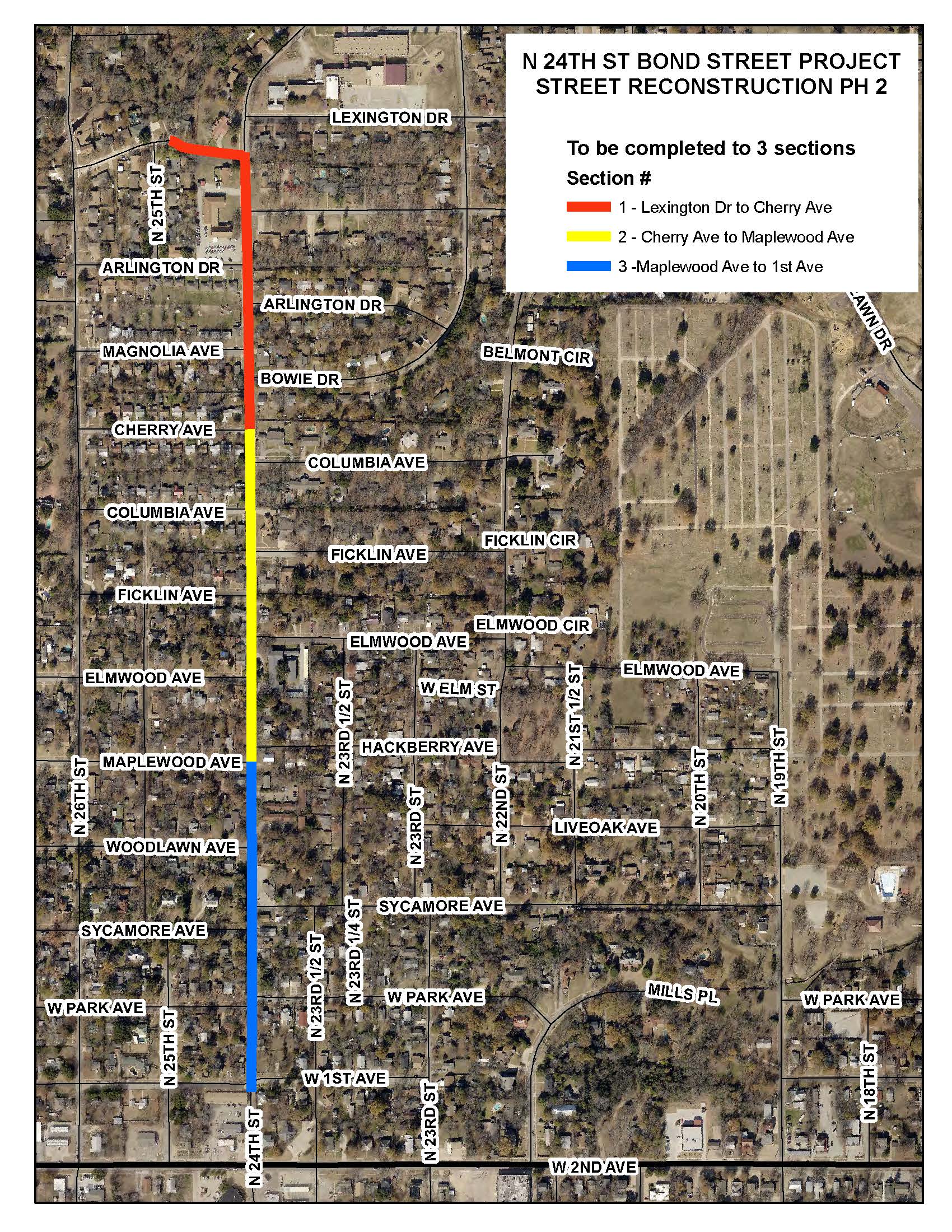 N 24th St Construction